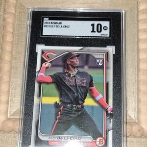 2024 Bowman Elly De La Cruz Rookie Card GEM MINT 10